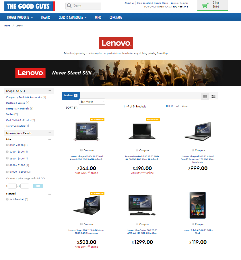 The Good Guys Lenovo Bring On The Good Guys, As HP Expand Direct Online Sales
